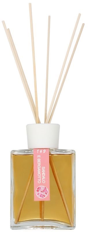 THD Platinum Collection Sandalo E Bergamotto aroma difusor com recarga 200 ml