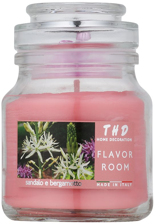 THD Candela Profumeta Sandalo e Bergamotto illatos gyertya 140 g