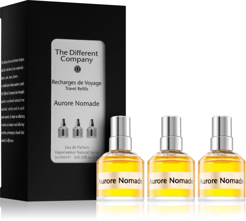 The Different Company Aurore Nomade eau de parfum unisex 3 x 10 ml (3x spray reincarcabil)
