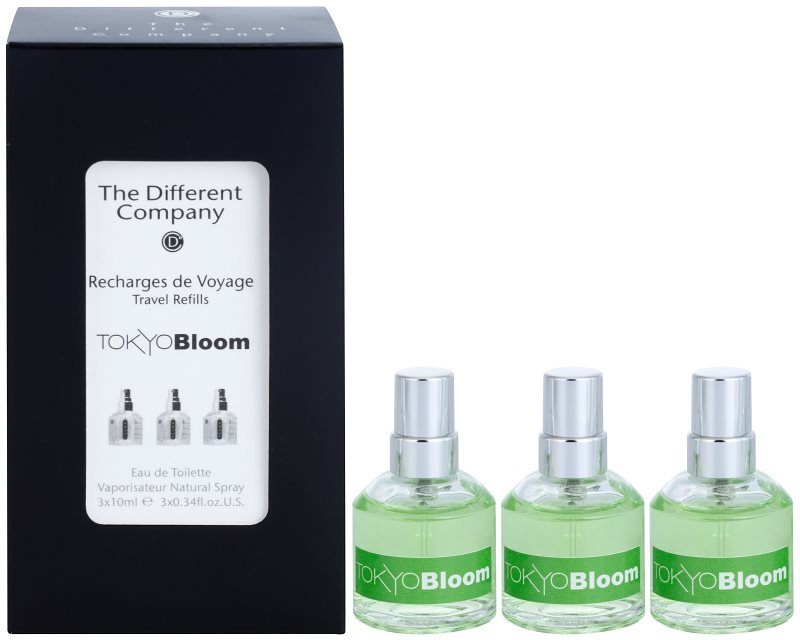 The Different Company Tokyo Bloom woda toaletowa unisex 3 x 10 ml (3x uzupełnienie z atomizerem)
