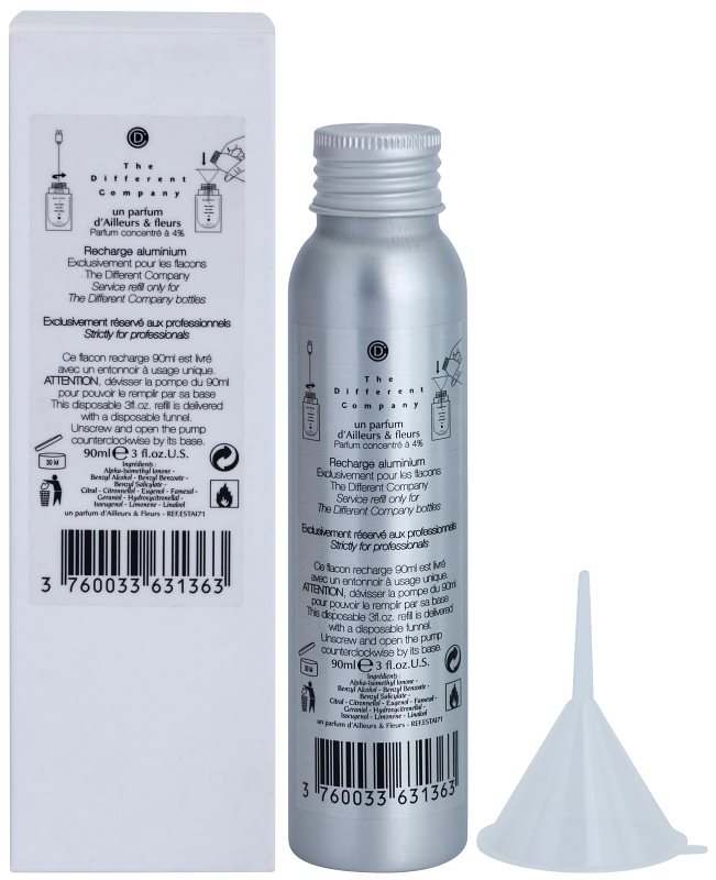 The Different Company Un Parfum d´Ailleurs et Fleurs eau de toilette nőknek 90 ml töltelék