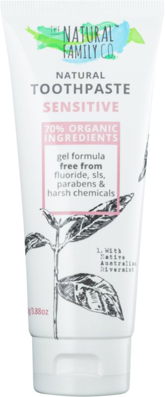 The Natural Family Co. Sensitive Naturpaste für empfindliche Zähne