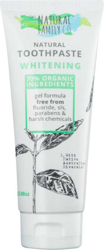 The Natural Family Co. Whitening prirodna izbjeljujuća pasta za zube