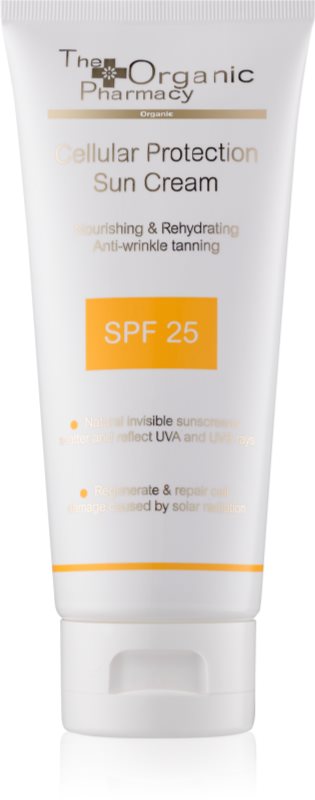 The Organic Pharmacy Sun crema pentru bronzat SPF 25