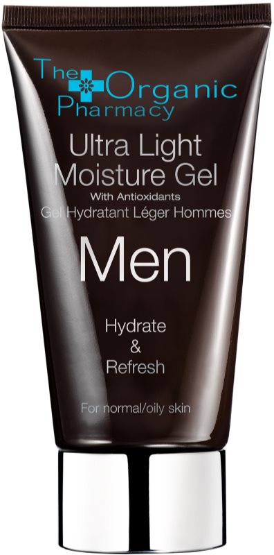 The Organic Pharmacy Men lehký hydratační gelový krém pro normální až mastnou pleť
