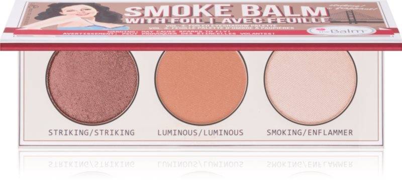 theBalm Smoke Balm with Foil palette de fards à paupières