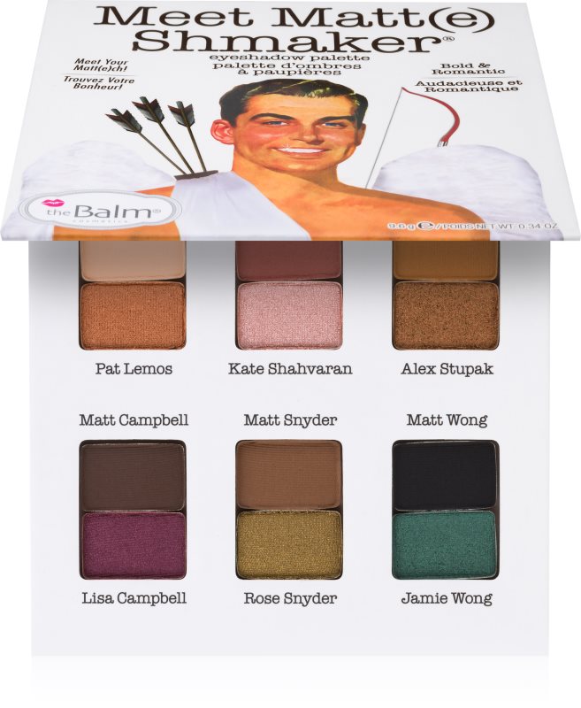 theBalm Meet Matt(e) Shmaker palette de fards à paupières