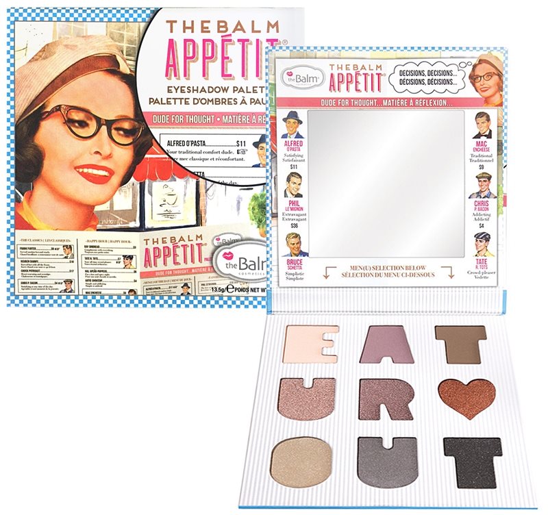 theBalm Appétit палітра тіней з дзеркальцем