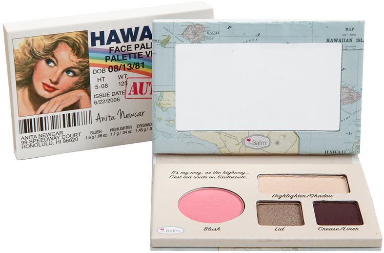 theBalm Autobalm Hawaii paleta pentru fata multifunctionala