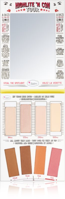 theBalm Highlite 'N Con Tour контурна та освітлююча палетка