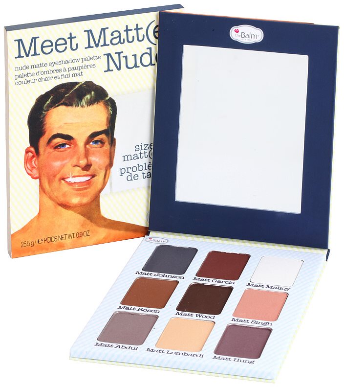 theBalm Meet Matt(e) Nude paleta farduri de ochi