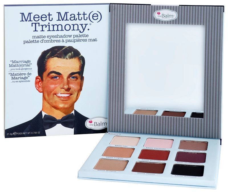 theBalm Meet Matt(e) Trimony палітра тіней з дзеркальцем