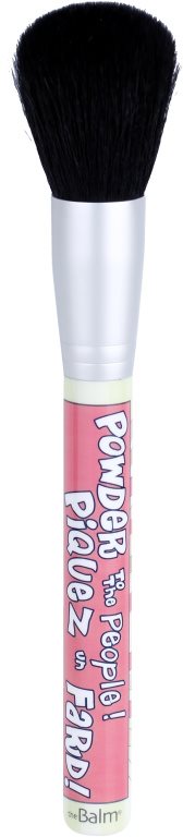 theBalm Powder To The People pensula pentru pudra si fard de obraz