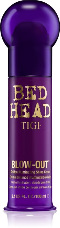 TIGI Bed Head Blow-Out bleščeča zlata krema za glajenje las