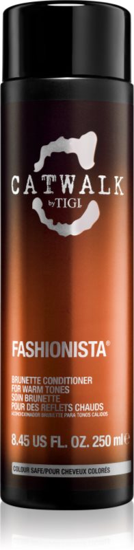TIGI Catwalk Fashionista condicionador para cabelo com tons castanho quente