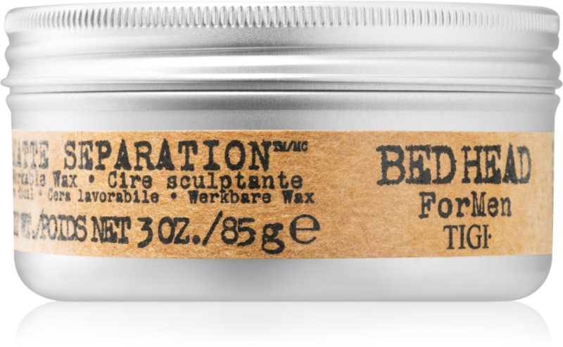 TIGI Bed Head For Men Separation™ mattierendes Wachs für das Haar