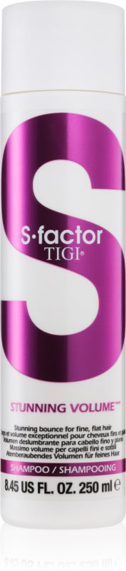 TIGI S-Factor Stunning Volume shampoo per capelli fini e mosci