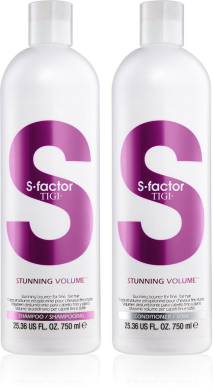 TIGI S-Factor Stunning Volume set cosmetice IV.