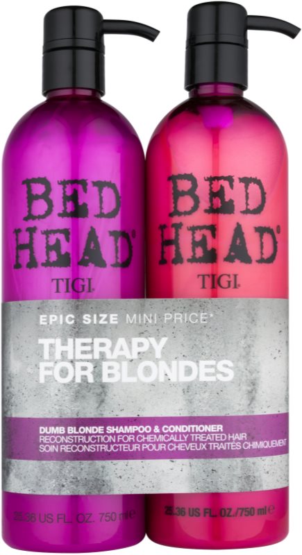 TIGI Bed Head Dumb Blonde kosmetická sada XIII.