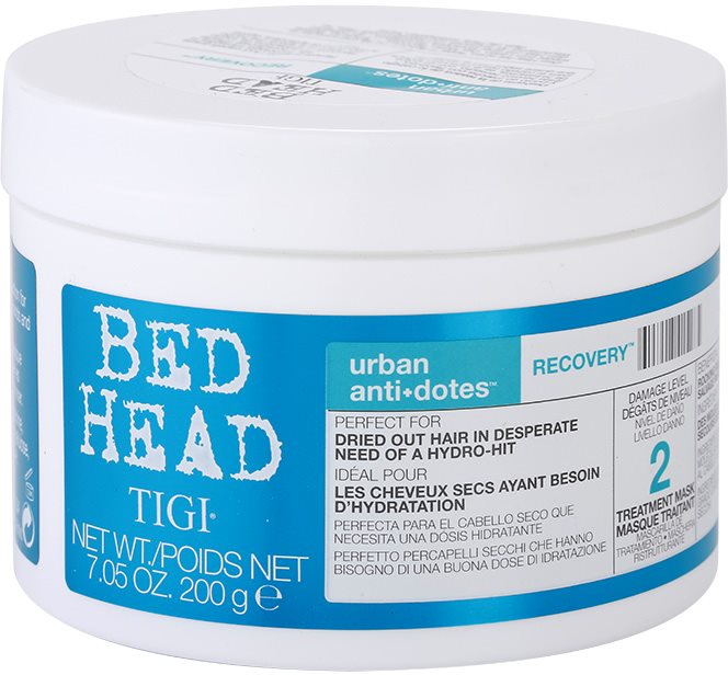 TIGI Bed Head Urban Antidotes Recovery máscara regeneradora para cabelo seco a danificado