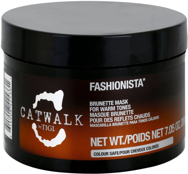 TIGI Catwalk Fashionista maska pre teplé odtiene hnedých vlasov