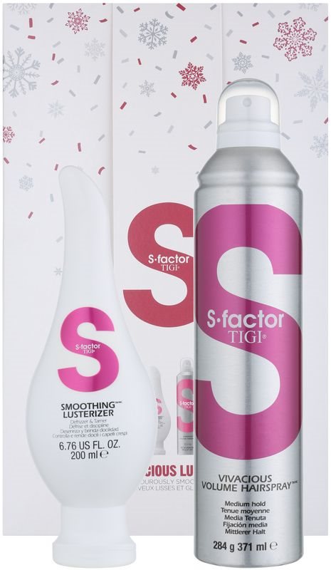 TIGI S-Factor Smoothing kozmetični set XVI.