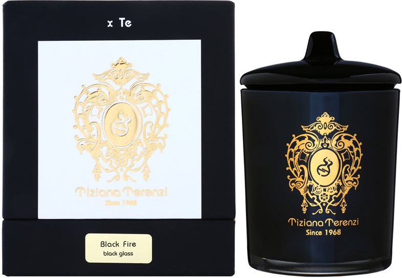 Tiziana Terenzi Black Fire Duftkerze 1 St. kleine mit Verschluss