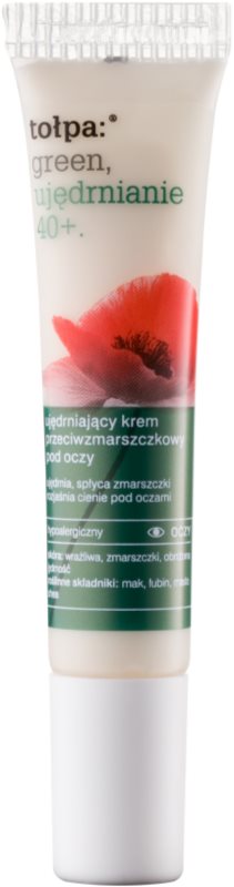Tołpa Green Firming 40+ Festigende Augencreme gegen Falten und dunkle Augenringe