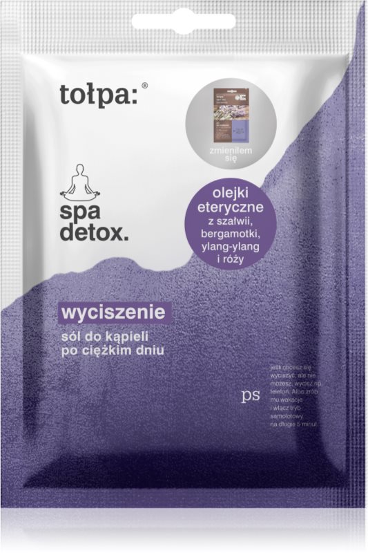 Tołpa Spa Bio Harmony торф'яна сіль для ванни з лавандою