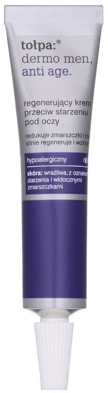 Tołpa Dermo Men 40+ creme regenerador para os olhos antirrugas e anti-olheiras