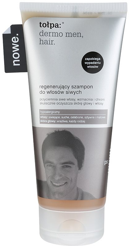 Tołpa Dermo Men Hair regenerační šampon pro šedivé vlasy