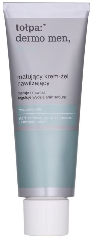Tołpa Dermo Men 20+ gel-crema matificante con efecto humectante