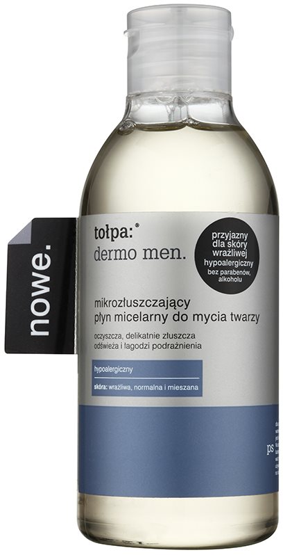 Tołpa Dermo Men agua micelar limpiadora