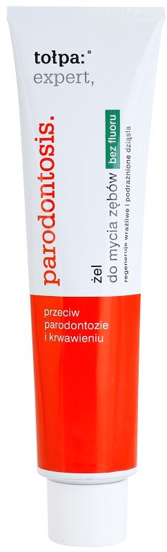 Tołpa Expert Parodontosis Toothpaste for Irritated Gums Without Fluoride