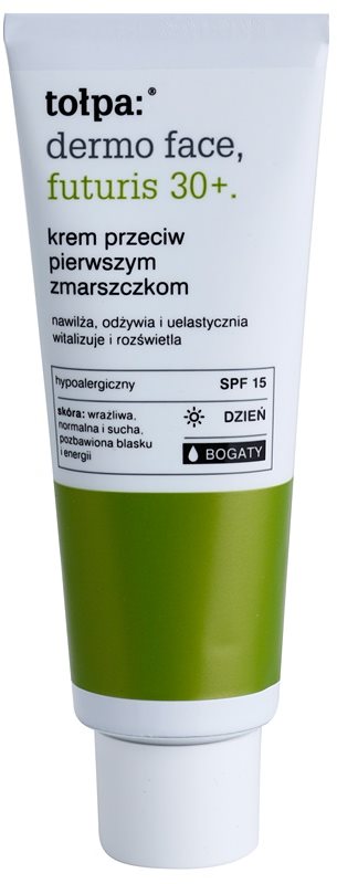 Tołpa Dermo Face Futuris 30+ creme de dia enriquecedor SPF 15