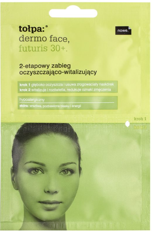Tołpa Dermo Face Futuris 30+ Reinigung und Revitalisierung der Haut in zwei Schritten