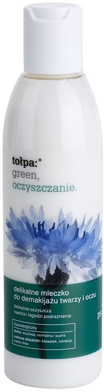Tołpa Green Cleaning jemné čisticí mléko na obličej a oči