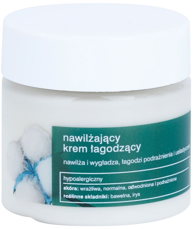 Tołpa Green Moisturizing crema hidratante y calmante con efecto alisante