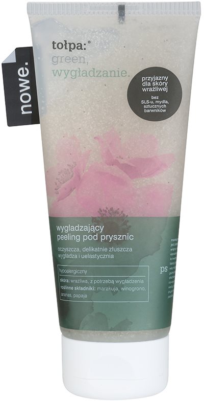 Tołpa Green Smoothing gel de dus exfoliant pentru fermitatea pielii