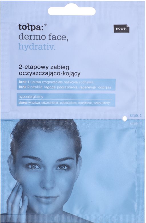 Tołpa Dermo Face Hydrativ limpieza y alivio de la piel en dos pasos