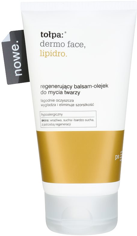 Tołpa Dermo Face Lipidro reinigendes Öl-Balsam mit regenerierender Wirkung
