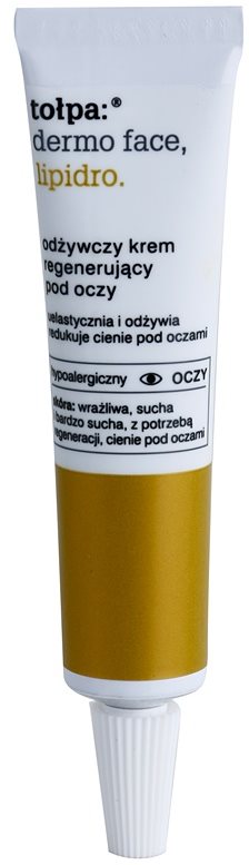 Tołpa Dermo Face Lipidro crema regeneradora para contorno de ojos antiarrugas y antiojeras