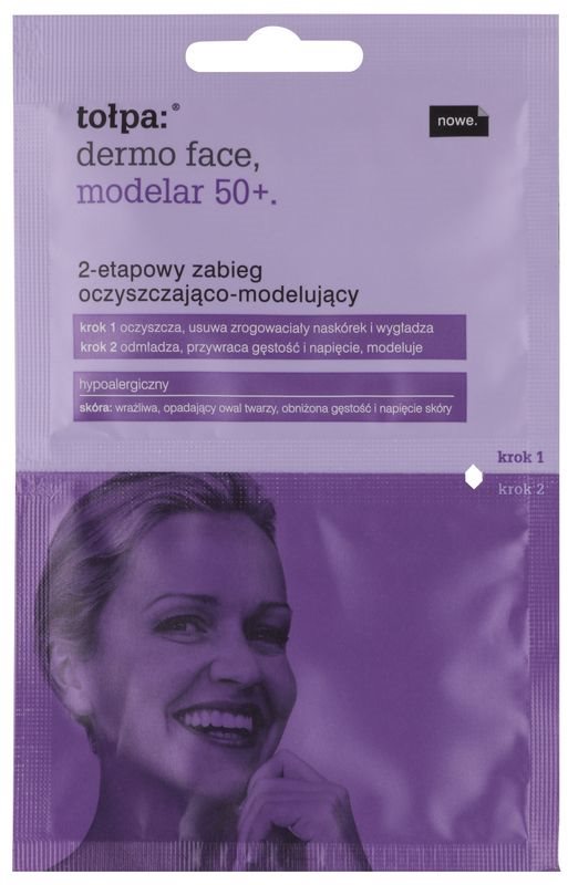Tołpa Dermo Face Modelar 50+ oczyszczająco- modelujący zabieg dwu-etapowy