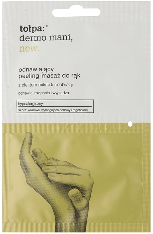 Tołpa Dermo Mani New obnovující peeling na ruce