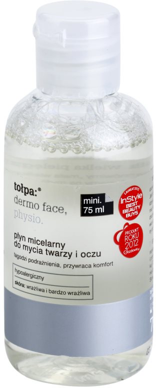 Tołpa Dermo Face Physio micelární čisticí voda na obličej a oči