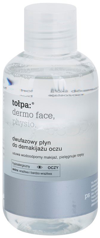 Tołpa Dermo Face Physio dvojzložkový odličovač očí pre posilnenie rias