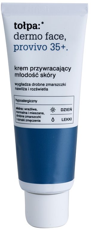 Tołpa Dermo Face Provivo 35+ lehký denní krém pro omlazení pleti