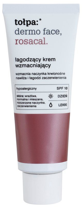 Tołpa Dermo Face Rosacal zklidňující denní krém proti zarudnutí SPF 10