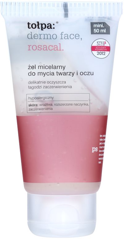 Tołpa Dermo Face Rosacal micelární gel na obličej a oči