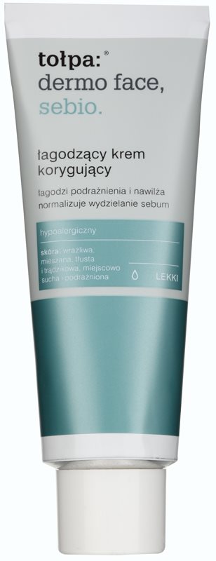 Tołpa Dermo Face Sebio zklidňující krém pro citlivou pleť se sklonem k akné